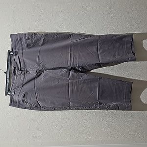 Lane Bryant size 20 grey capris